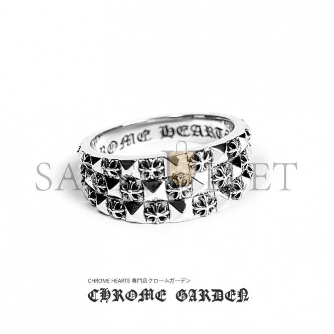 CHROME HEARTS MULTI CH PLUS STACK RING