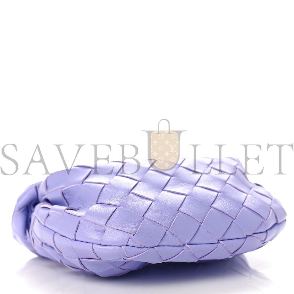 BOTTEGA VENETA NAPPA INTRECCIATO CANDY JODIE WISTERIA (18*12*8cm)