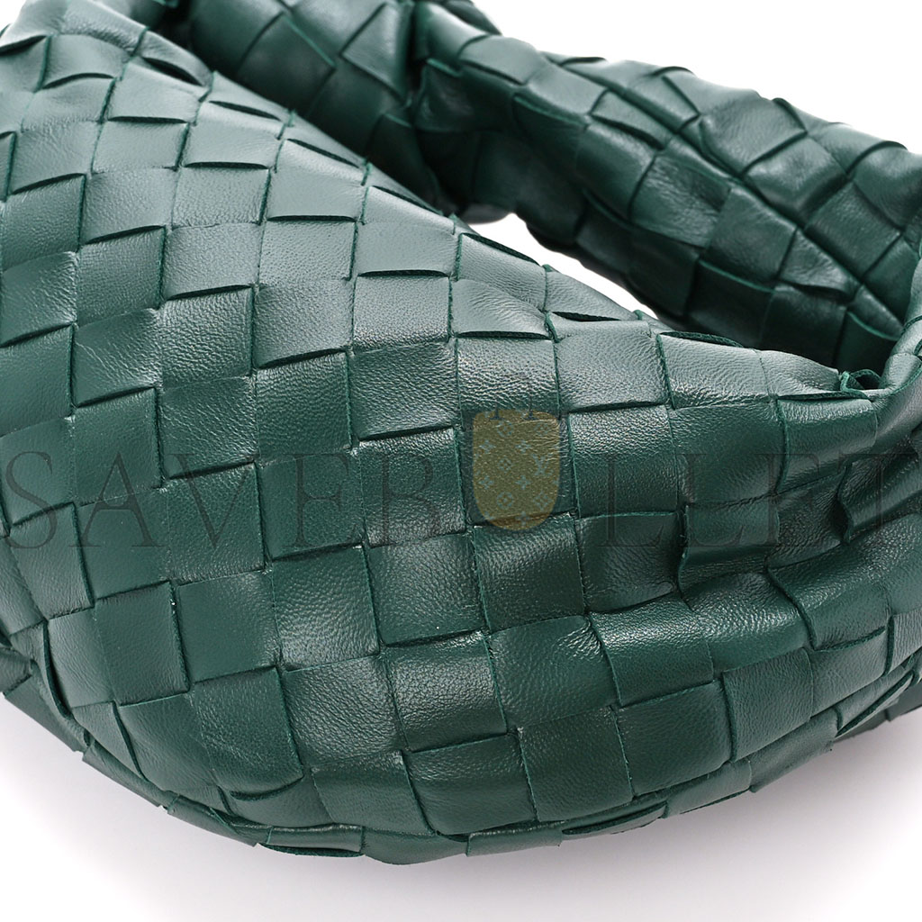 BOTTEGA VENETA NAPPA INTRECCIATO MINI JODIE RAINTREE (23*15*9cm)