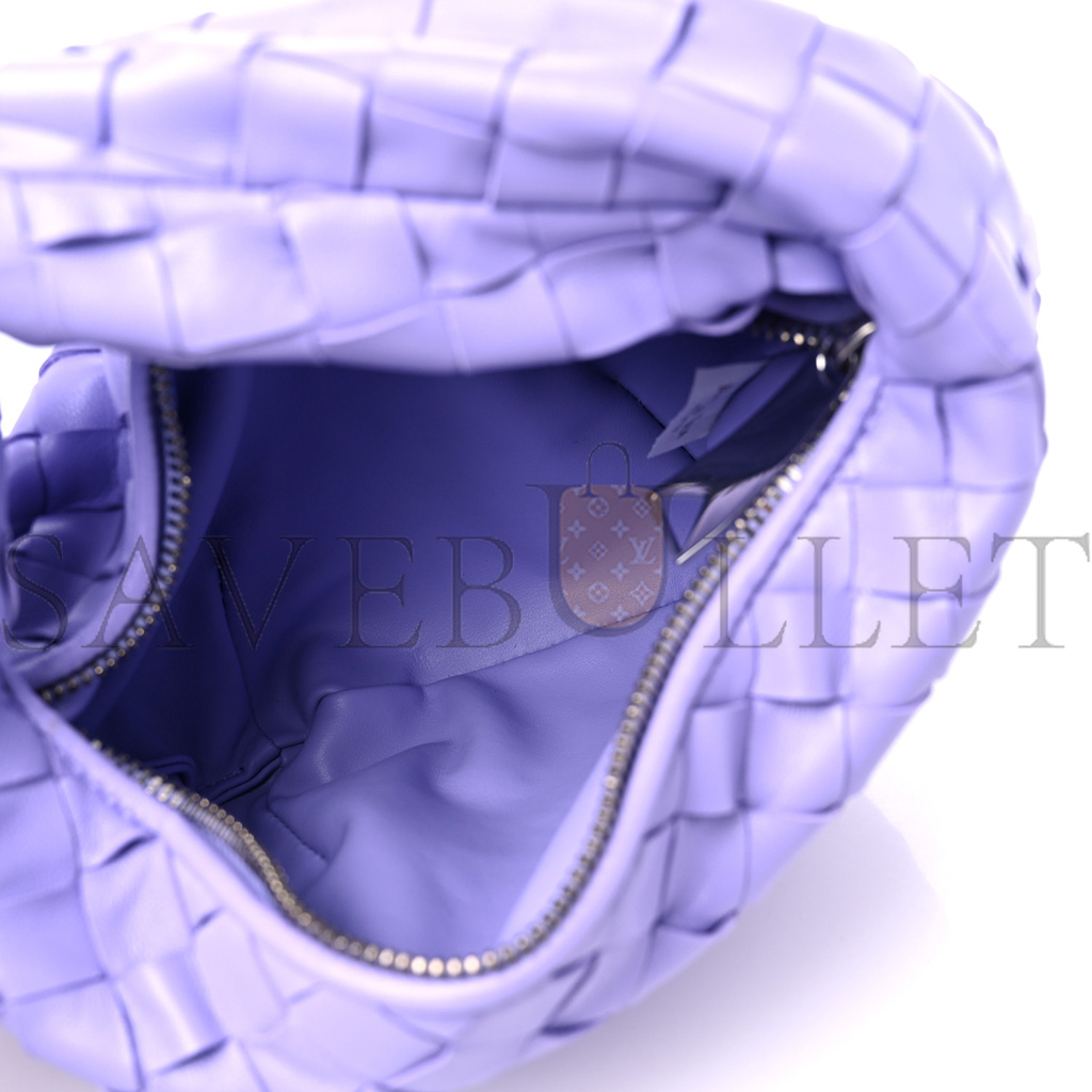 BOTTEGA VENETA NAPPA INTRECCIATO MINI JODIE LAVENDER  (23*14*6cm)