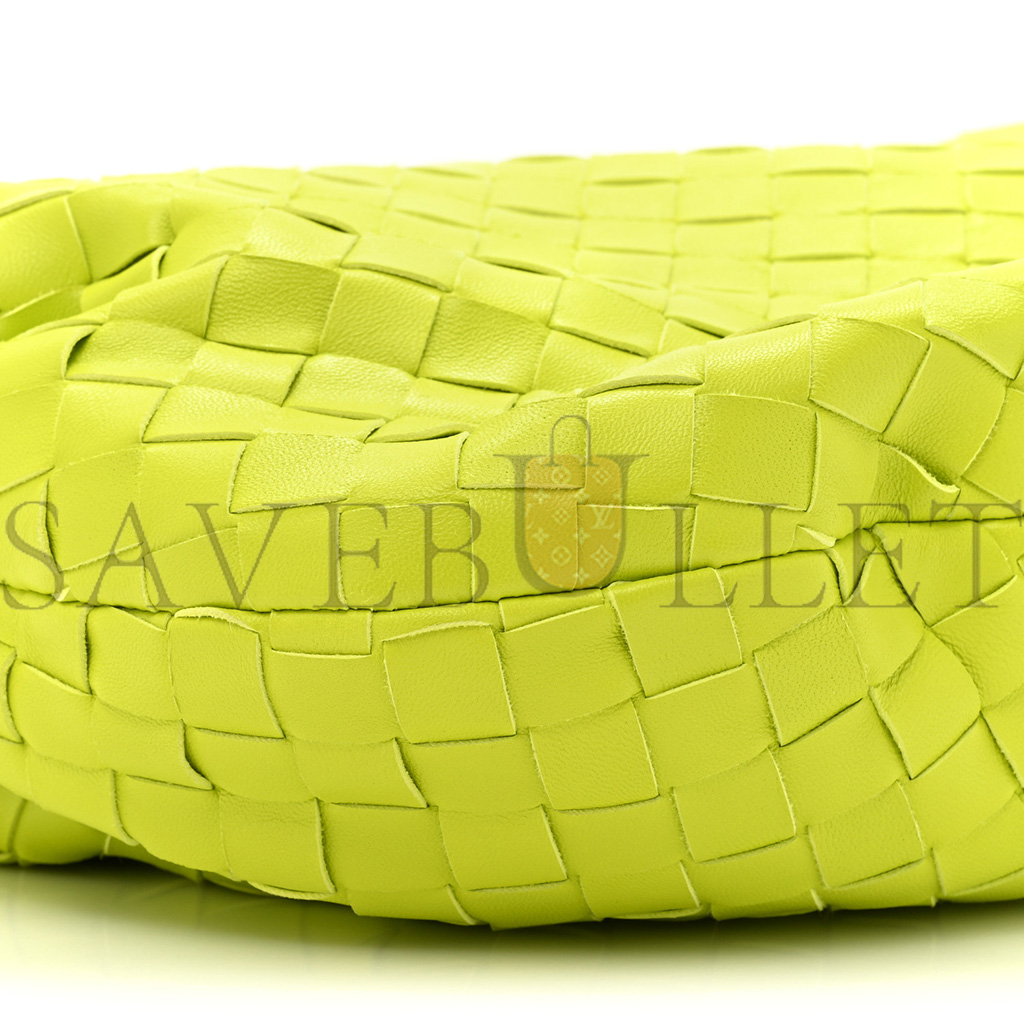 BOTTEGA VENETA NAPPA INTRECCIATO TEEN JODIE HOBO JODIE KIWI  (36*20*13cm)