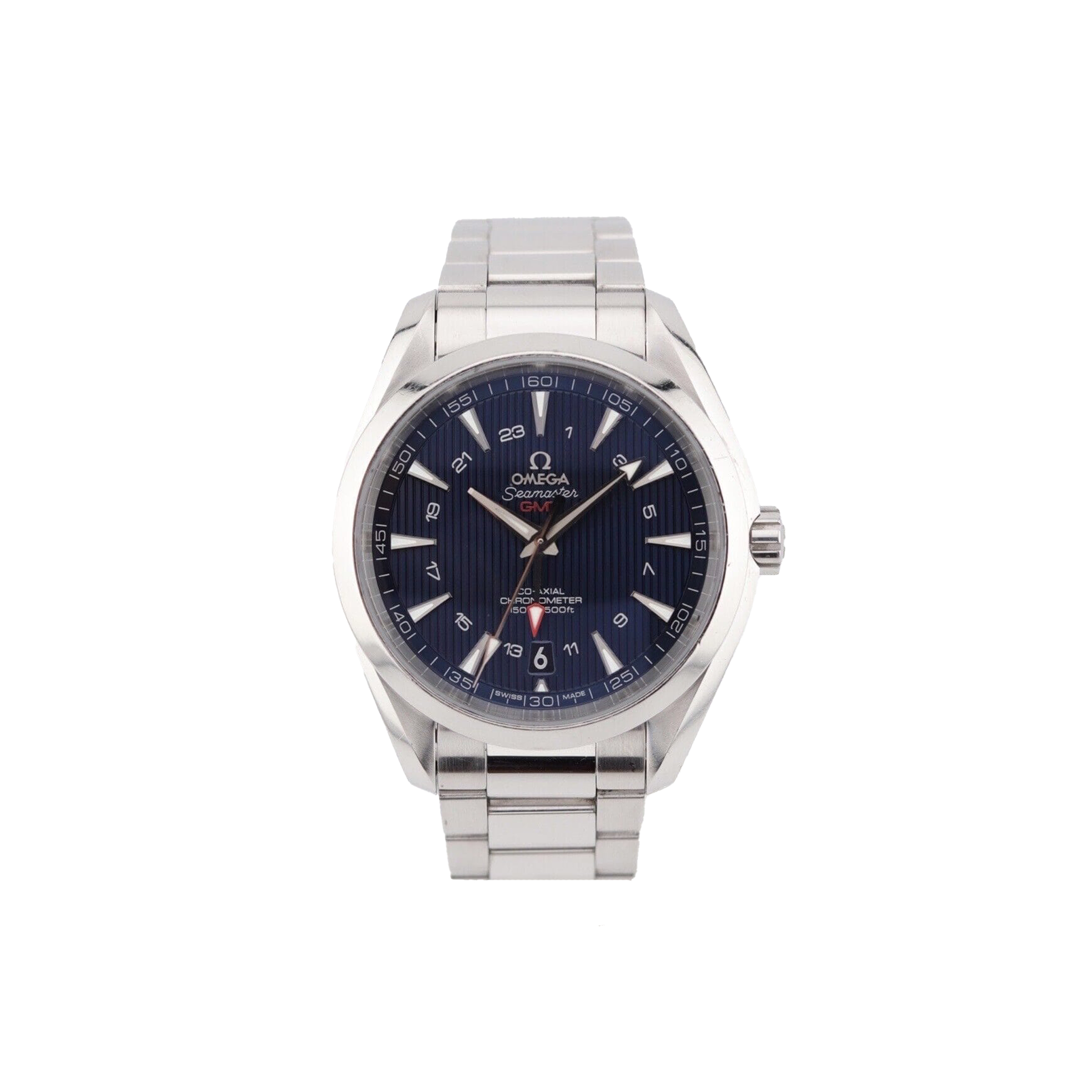 OMEGA SEAMASTER AQUA TERRA 150 M GMT WATCH 231.10.43.22.03.001