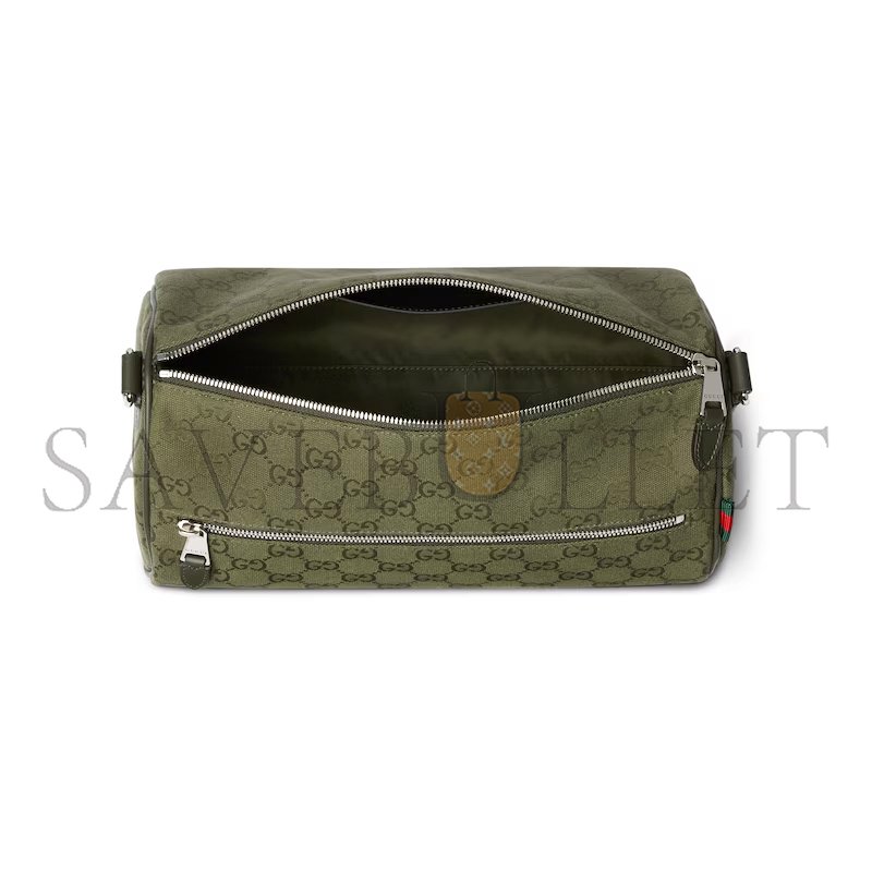 GUCCI GG CANVAS SMALL CYLINDER BAG 834455FAEOG3241 (30*16*16cm)