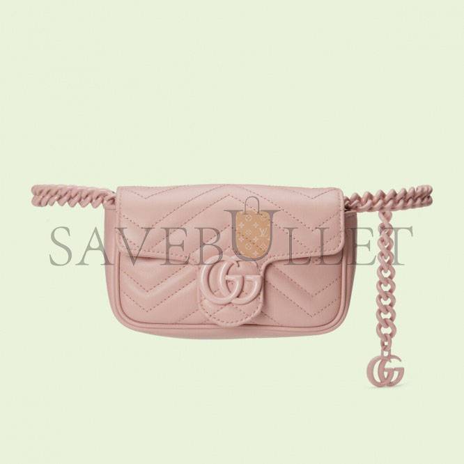 GUCCI GG MARMONT BELT BAG 699757 （16.5*10.2*5.1cm)