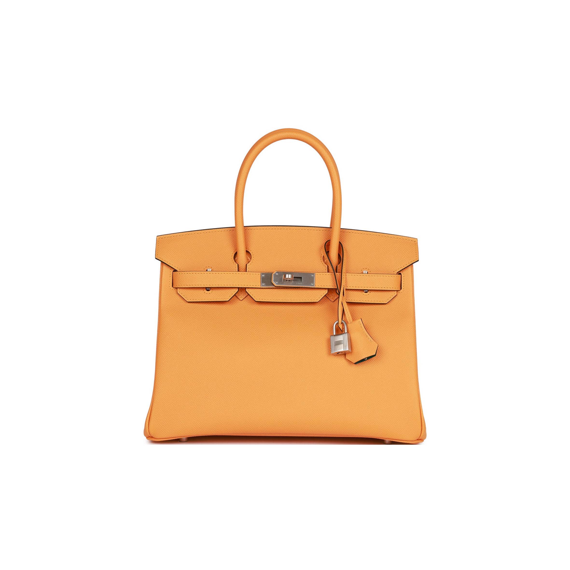 HERMES SPECIAL ORDER (HSS) BIRKIN 30 JAUNE D'OR AND MALACHITE EPSOM BRUSHED PALLADIUM HARDWARE( 30cm*22*16cm)