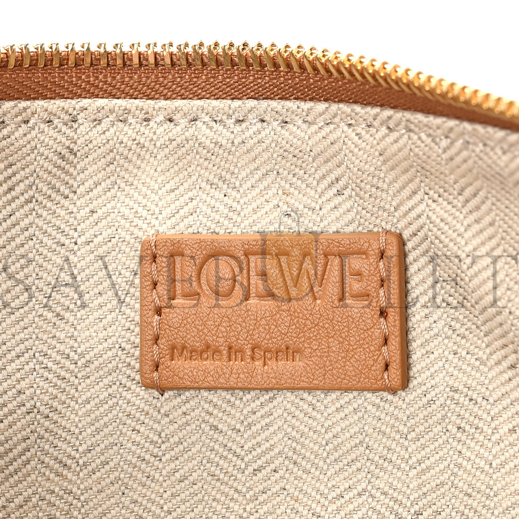 LOEWE CALFSKIN MINI HAMMOCK HOBO WARM DESERT (17*15*10cm)