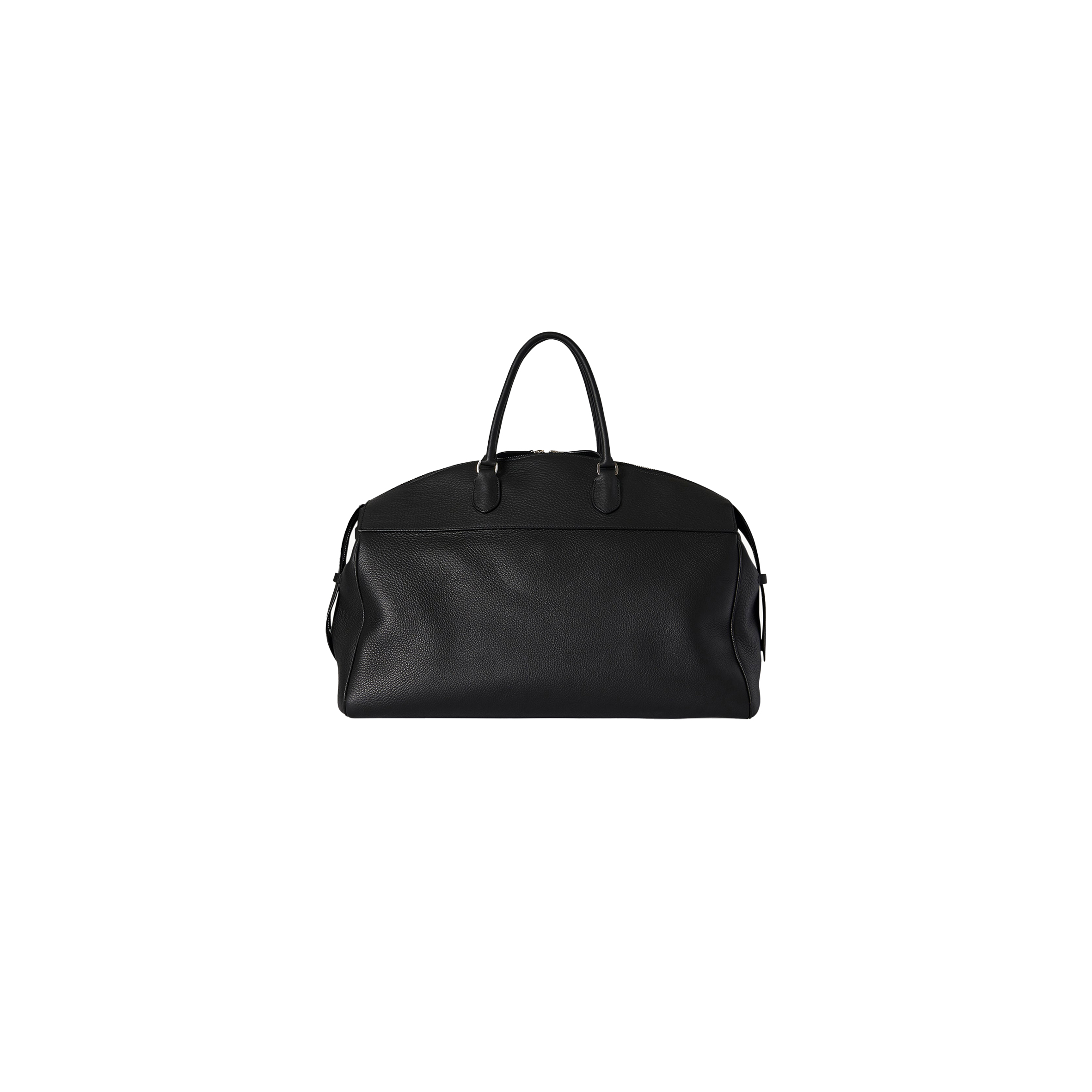 THE ROW GEORGE DUFFLE IN LEATHER BLACK W1630L129BAS (43*30*18cm)