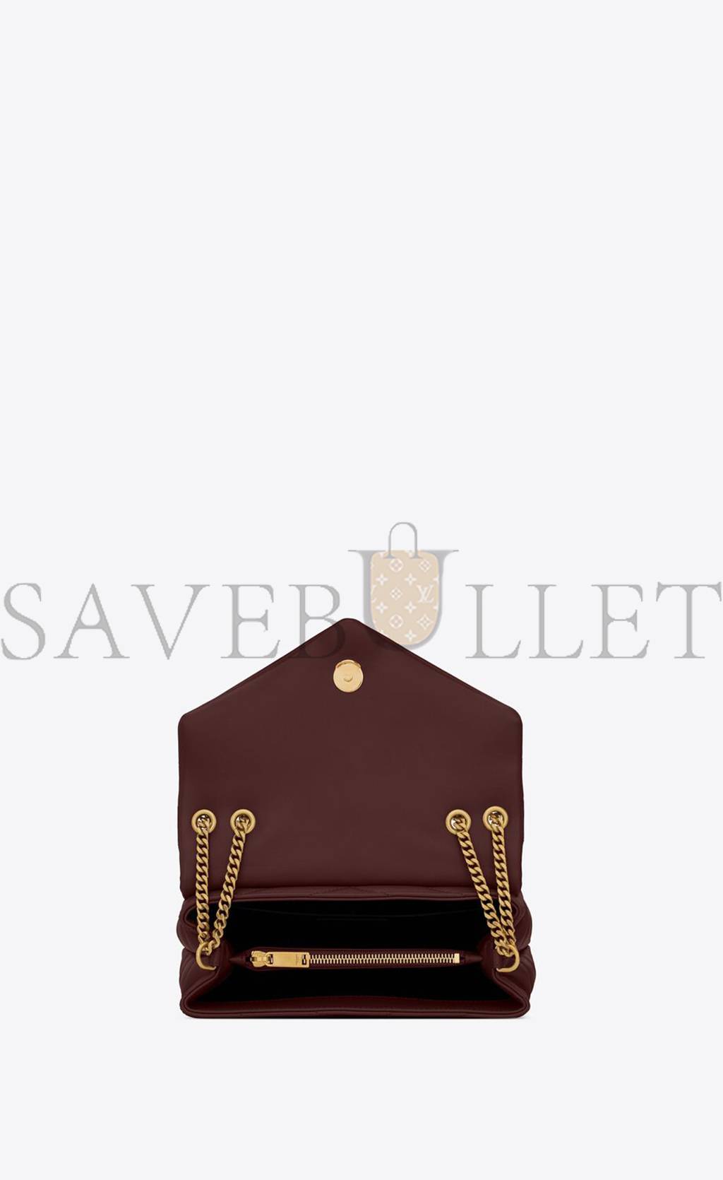 YSL LOULOU SMALL CHAIN BAG IN QUILTED &QUOT;Y&QUOT; LEATHER 494699DV7276475 (23*17*9cm)